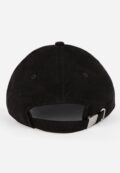 Черная бейсболка Cody Suede Cap - Black от Gorilla Wear