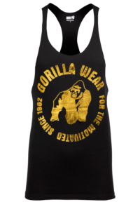 Майка Melrose Stringer - Black/Gold от Gorilla Wear