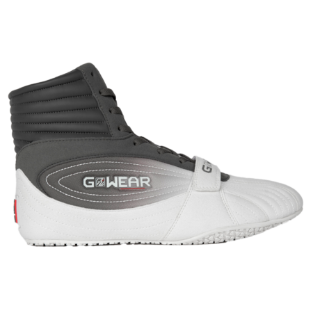 Обувь для бодибилдинга и пауэрлифтинга Gwear Performance High Tops - White/Gray от Gorilla Wear