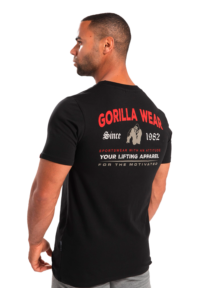 Футболка Warren T-Shirt - Black от Gorilla Wear