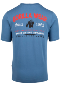 Футболка Warren T-Shirt - Coronet Blue от Gorilla Wear