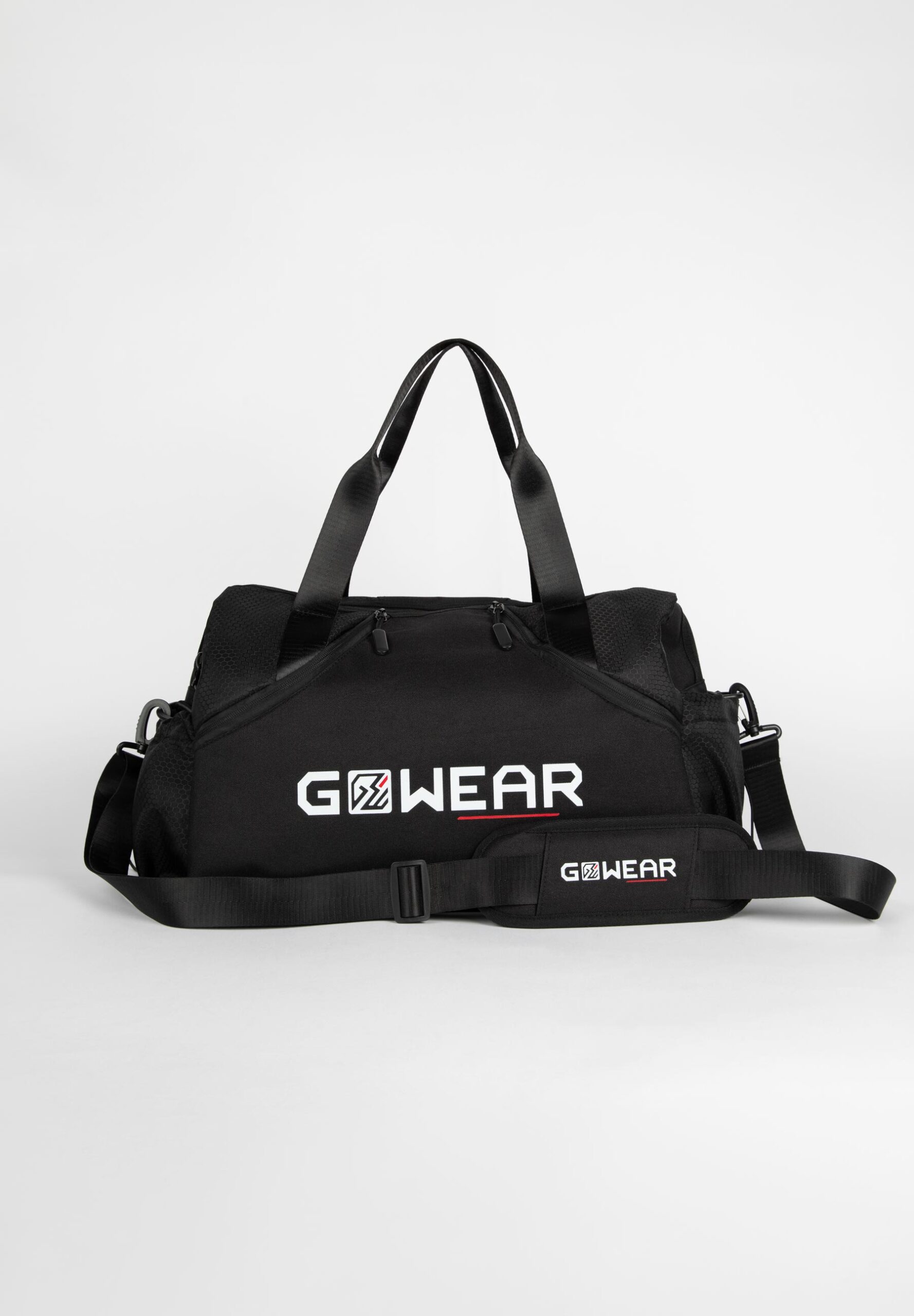 Черная сумка для тренировок Gorilla Wear