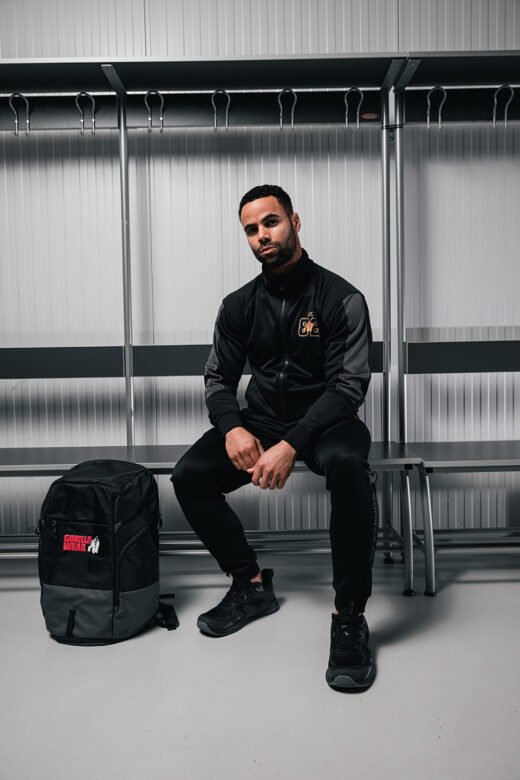 Черный рюкзак Miller Backpack - Black от Gorilla Wear