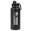 Термобутылка Steel Water Bottle 1000ML - Black от Gorilla Wear