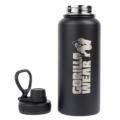 Термобутылка Steel Water Bottle 1000ML - Black от Gorilla Wear