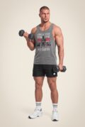 Мужской стрингер Gorilla Wear серого цвета