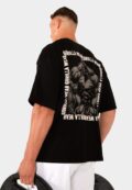 Футболка с крупным принтом на спине Gorilla Wear