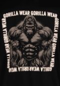 Принт гориллы на футболке Philip Oversize