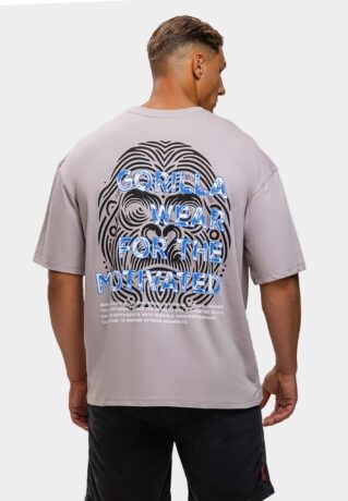 Мужская футболка Macon Gorilla Wear – Светло-серая