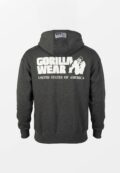 Оверсайз толстовка с флисом Gorilla Wear тёмно-серая