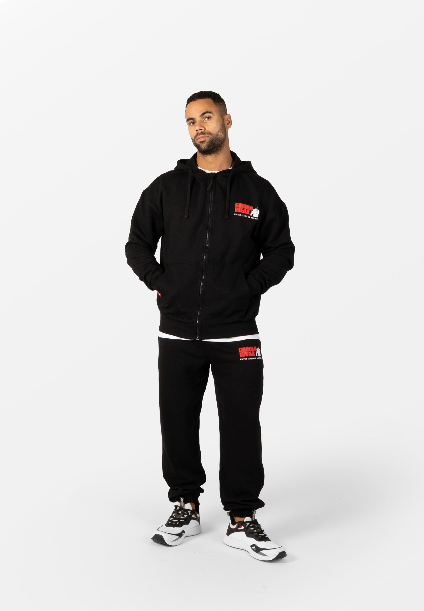 Оверсайз толстовка Gorilla Wear Classic чёрная