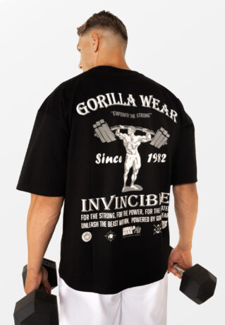 Мужская футболка Kingston Gorilla Wear чёрная