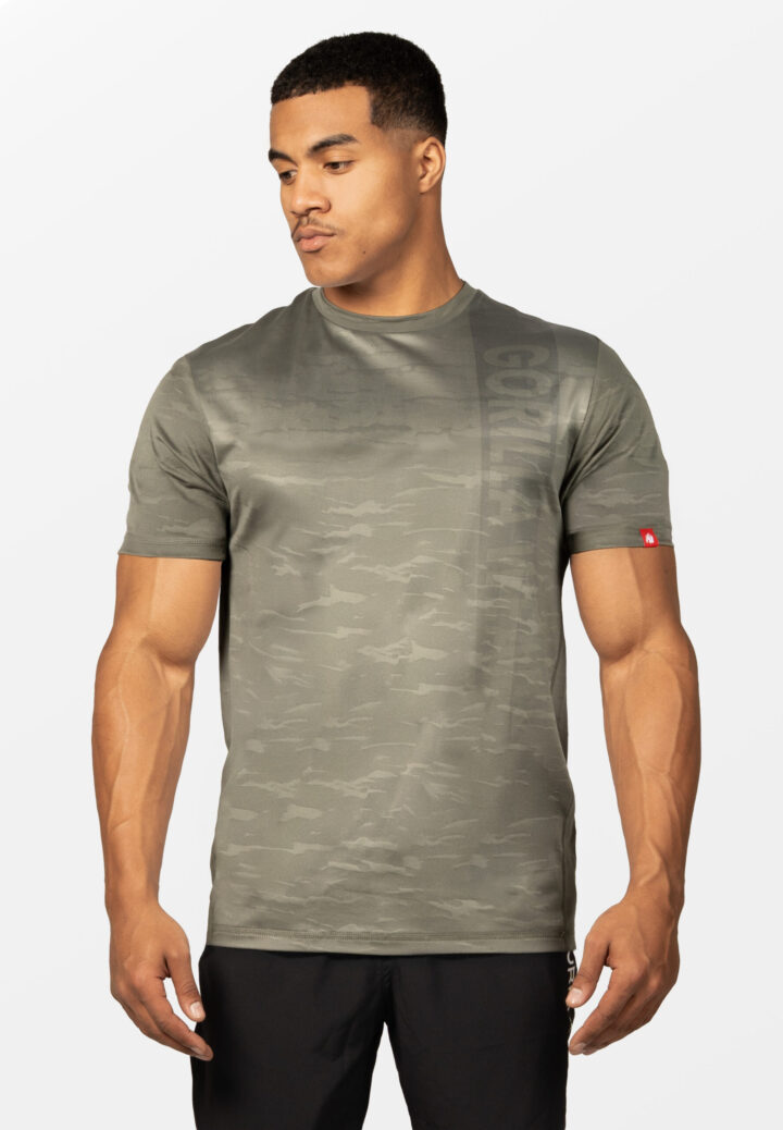 Футболка Gorilla Wear Westley хаки мужская спортивная