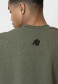 Вафельная футболка Gorilla Wear Idaho зеленого цвета