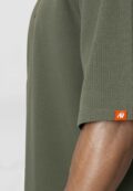 Премиальная вафельная ткань Idaho Oversized Green