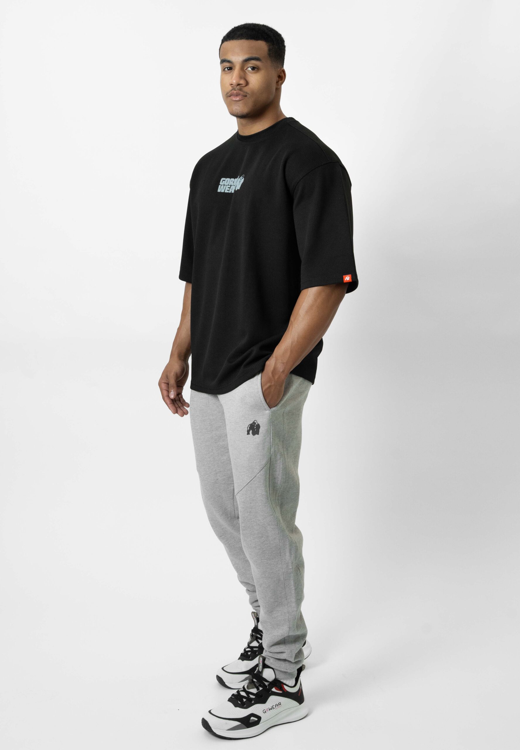 Вафельная футболка Gorilla Wear Idaho Oversized