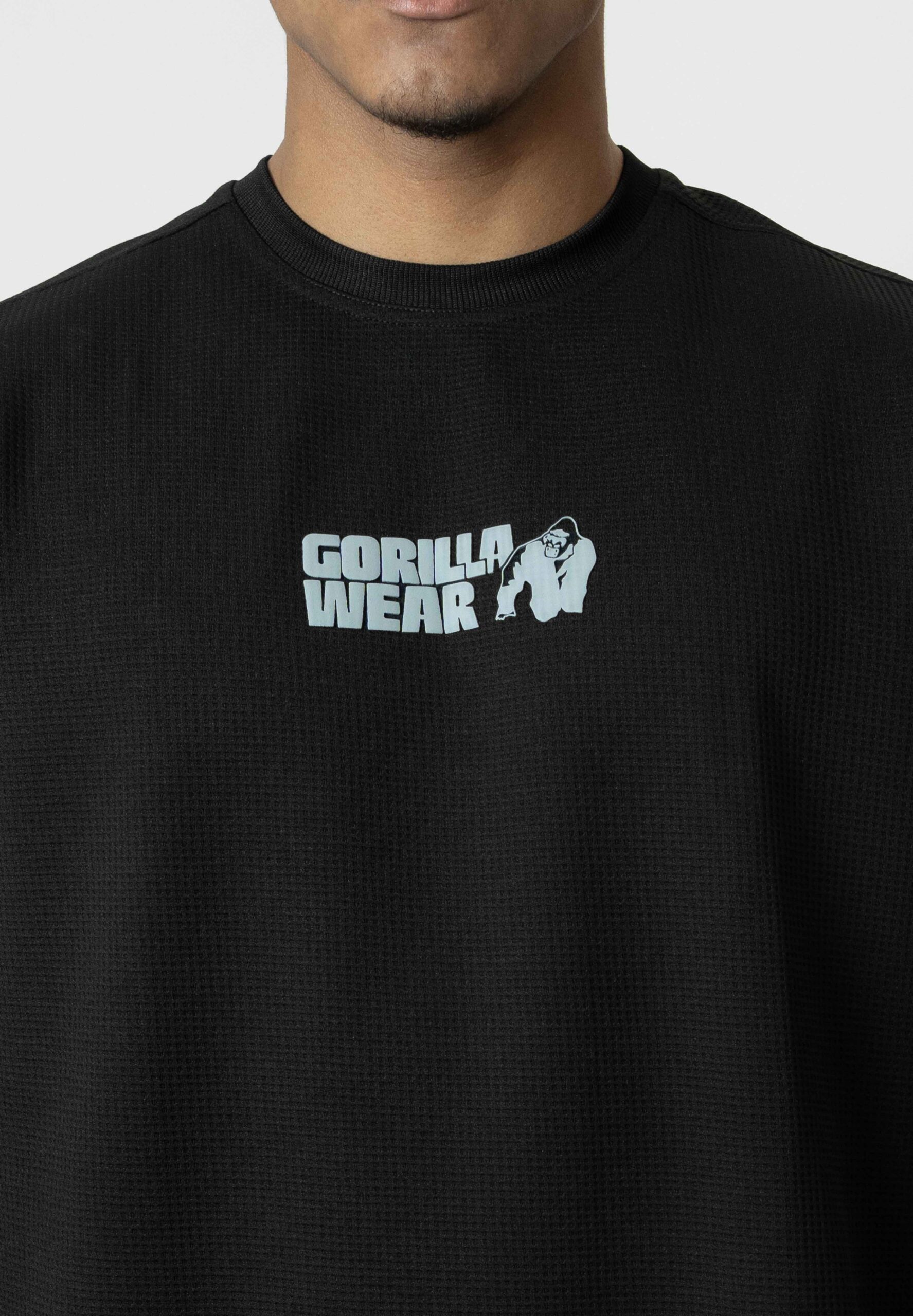 Черная Oversized футболка Gorilla Wear