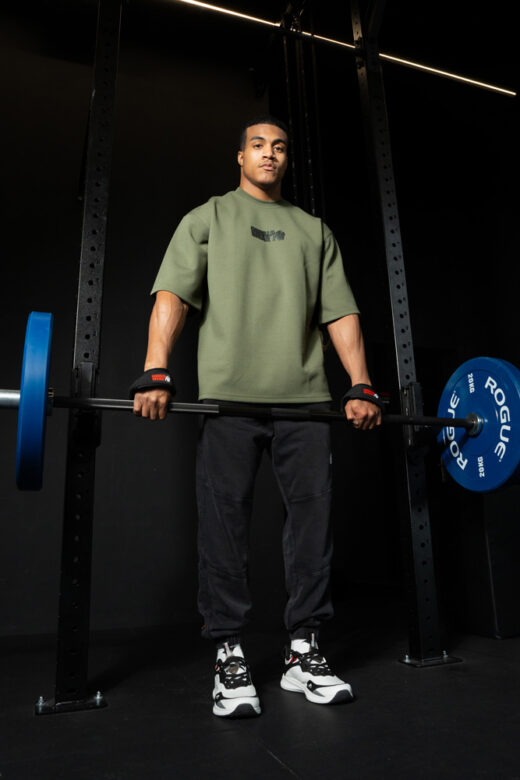 Мужская спортивная футболка Gorilla Wear зеленая