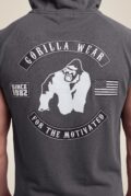 Крупный принт Gorilla Wear на спине безрукавки Huntley